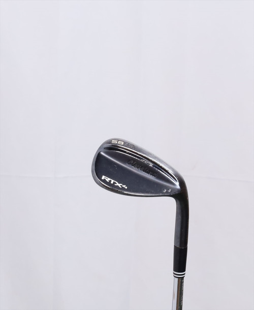 Cleveland Rtx-4 Black Satin Wedge 58°-9 Dynamic Gold S400 12575200 Good Cleveland Rtx-4 Black Satin Wedge 58°-9 Dynamic Gold S400 12575200 Good