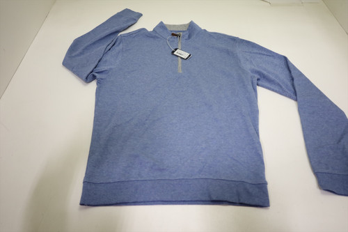 Johnnie-O Golf Solid Pullover Mens Size Small Laguna Blue 987G New 01311221 Johnnie-O Golf Solid Pullover Mens Size Small Laguna Blue 987G New 01311221