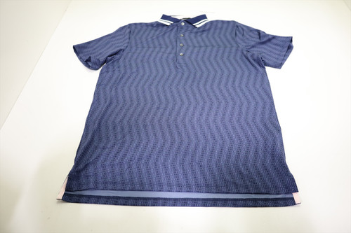 Greyson As The Waves Glow Polo Mens Size Medium Maltese Blue 987F New 01311187 Greyson As The Waves Glow Polo Mens Size Medium Maltese Blue 987F New 01311187