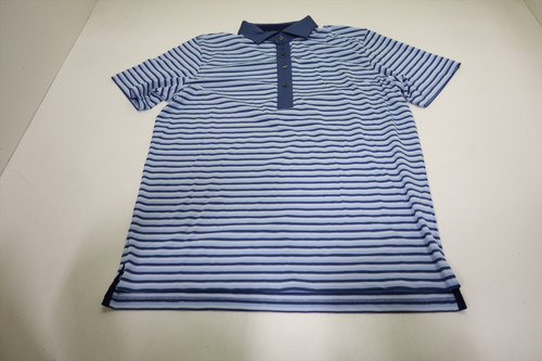 Greyson Golf Polo Mens Size Medium Falcon/Delphinium/Ash 995E New 01310843 Greyson Golf Polo Mens Size Medium Falcon/Delphinium/Ash 995E New 01310843
