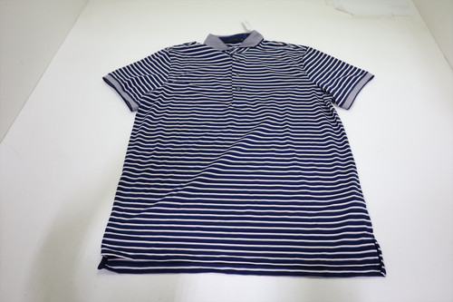 Greyson Golf Caswell Polo Mens Size Medium Maltese Blue 995E New 01310850