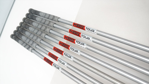 Mizuno Mp-20 Mmc/Mp-20 Hmb Iron Set 4-Pw Stiff Flex Kbs Tour