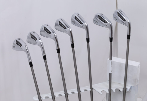 Callaway Apex 24 Pro/Cb/Mb Iron Set 4-Pw Extra Stiff SteelFiber 110Cw 24596 Good Callaway Apex 24 Pro/Cb/Mb Iron Set 4-Pw Extra Stiff SteelFiber 110Cw 24596 Good