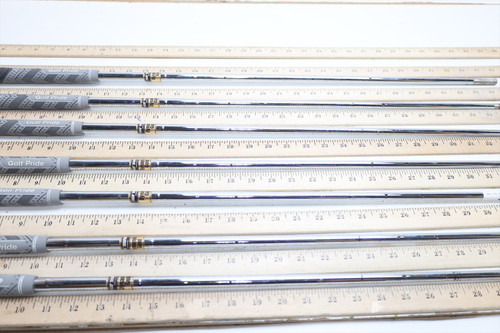 True Temper Dynamic Gold S300 130g 34.5"-37.25" Iron Shaft Set Pulls .355 3894 True Temper Dynamic Gold S300 130g 34.5"-37.25" Iron Shaft Set Pulls .355 3894