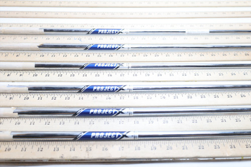 Project X Blue Label Steel 120 6.0 Stiff 34"-37" Iron Shaft Set Pulls .355 1335 Project X Blue Label Steel 120 6.0 Stiff 34"-37" Iron Shaft Set Pulls .355 1335