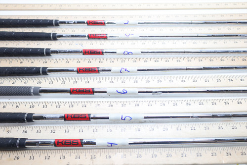 Kbs Tour Flt 130 130g X-STIFF 0 Iron Shaft Set Pulls .355 0229 Kbs Tour Flt 130 130g X-STIFF 0 Iron Shaft Set Pulls .355 0229