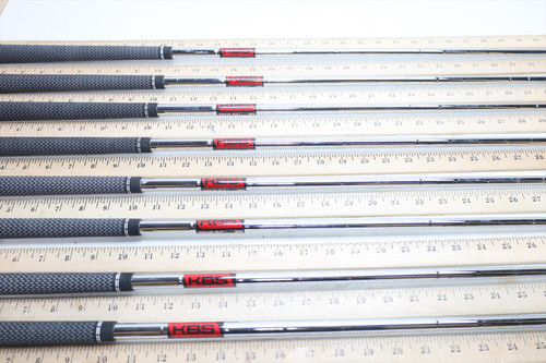 Kbs Tour Flt 120 120g Stiff 34.25"-37.75" Iron Shaft Set Pulls .355 4270 Kbs Tour Flt 120 120g Stiff 34.25"-37.75" Iron Shaft Set Pulls .355 4270
