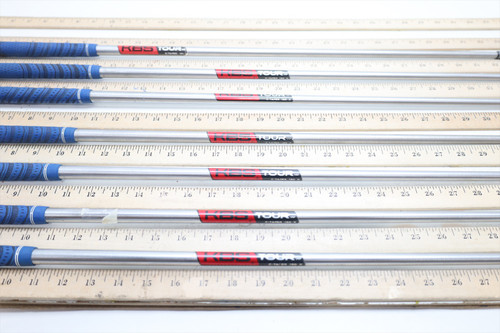 Kbs C-Taper 130 130g X-STIFF 34.5"-38" Iron Shaft Set Pulls .355 0230 Kbs C-Taper 130 130g X-STIFF 34.5"-38" Iron Shaft Set Pulls .355 0230