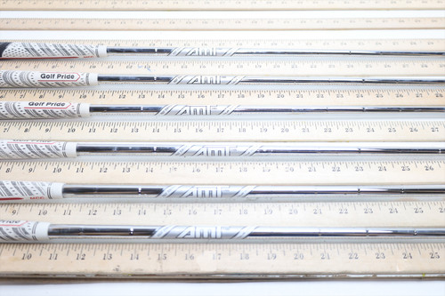 True Temper Dynamic Gold Amt Tour White S300 33.75-36" Iron Shaft Set Pulls 7929 True Temper Dynamic Gold Amt Tour White S300 33.75-36" Iron Shaft Set Pulls 7929