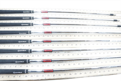 Kbs Tour 120 S 120g Stiff 33.75"-37.25" 8Pc Iron Shaft Set Pulls .355 6454 Kbs Tour 120 S 120g Stiff 33.75"-37.25" 8Pc Iron Shaft Set Pulls .355 6454