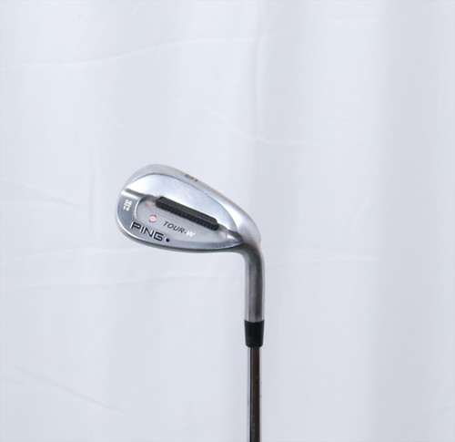 Ping Tour-W Brushed Silver Wedge 56°-14 Stiff Stock Stl 1244501 Good Ping Tour-W Brushed Silver Wedge 56°-14 Stiff Stock Stl 1244501 Good