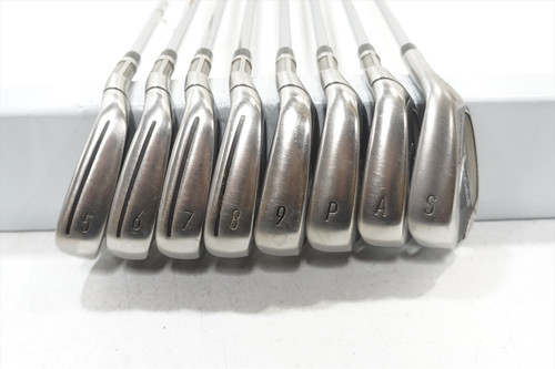 Taylormade Stealth Iron Set 5-Pw, Aw, Sw Stiff Flex Kbs Max Mt 85 Steel Good Taylormade Stealth Iron Set 5-Pw, Aw, Sw Stiff Flex Kbs Max Mt 85 Steel Good