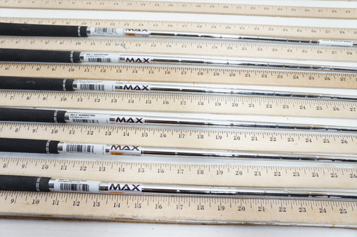 Kbs Max 80g Stiff 34"-36" 6Pc Iron Shaft Set Pulls .370 846304 Kbs Max 80g Stiff 34"-36" 6Pc Iron Shaft Set Pulls .370 846304