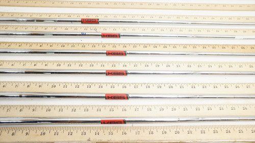 Kbs Tour 120 120g Stiff 35"-37.75" 6pc. Iron Shaft Set .355 777338 Kbs Tour 120 120g Stiff 35"-37.75" 6pc. Iron Shaft Set .355 777338