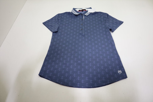 Greyson Wolf Links Scarlett Polo Womens Size Small Indigo 997F New 01311730 Greyson Wolf Links Scarlett Polo Womens Size Small Indigo 997F New 01311730