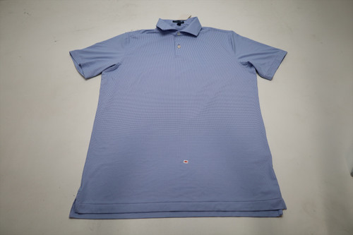 Golf Pattern Polo Mens Size Medium NAVY Regular New INV12588203 Golf Pattern Polo Mens Size Medium NAVY Regular New INV12588203