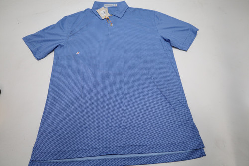 Golf Pattern Polo Mens Size Medium COTTAGE BLUE W/Logo New INV12588759 Golf Pattern Polo Mens Size Medium COTTAGE BLUE W/Logo New INV12588759