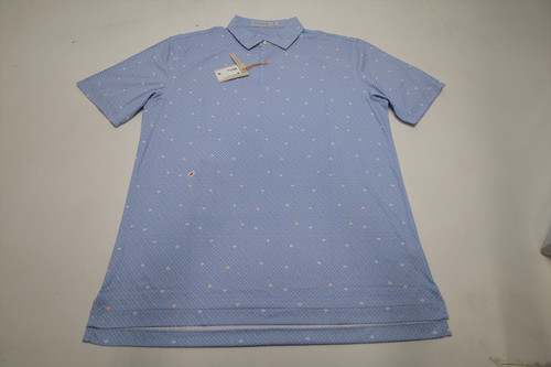 Golf Pattern Polo Mens Size Medium WHITE RegularW/Logo New INV12589172 Golf Pattern Polo Mens Size Medium WHITE RegularW/Logo New INV12589172