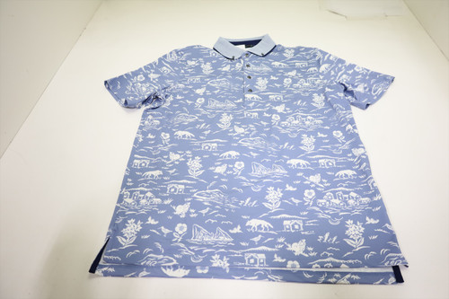 Golf Hidden Village Polo Mens Size Medium Cloud Regular 997E New 01311698 Golf Hidden Village Polo Mens Size Medium Cloud Regular 997E New 01311698