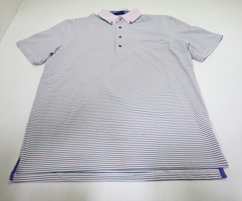 Greyson Golf Wassaw Polo Mens Size Medium Arctic Regular 985G New 01311483 Greyson Golf Wassaw Polo Mens Size Medium Arctic Regular 985G New 01311483