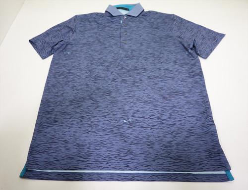 Golf Pattern Polo  Mens Size  Medium Falcon Regular 997E New  01311709