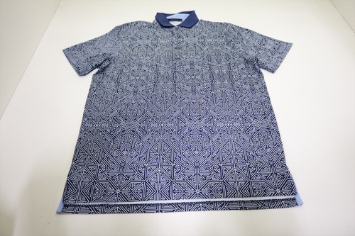 Golf Pattern Polo Mens Size Medium Maltese Blue Regular 997E New 01311715 Golf Pattern Polo Mens Size Medium Maltese Blue Regular 997E New 01311715