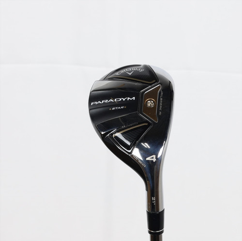 Callaway Paradym Star 21° 4 Hybrid Senior Flex Attas 1177761 Excellent HB12-6-38 Callaway Paradym Star 21° 4 Hybrid Senior Flex Attas 1177761 Excellent HB12-6-38