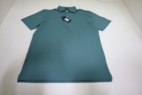 Peter Millar Golf Solid Polo  Mens Size  Medium SHW Regular 988G New  01311036
