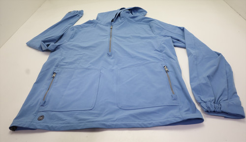 Peter Millar Quest Half Zip Hoodie Pullover Mens Medium BRKBL 1035A 01251937 New Peter Millar Quest Half Zip Hoodie Pullover Mens Medium BRKBL 1035A 01251937 New