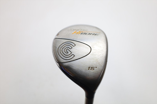 Cleveland Hibore 15° 2H Hybrid Stiff Flex Fujikura Fit-On M 12677876 Good Cleveland Hibore 15° 2H Hybrid Stiff Flex Fujikura Fit-On M 12677876 Good