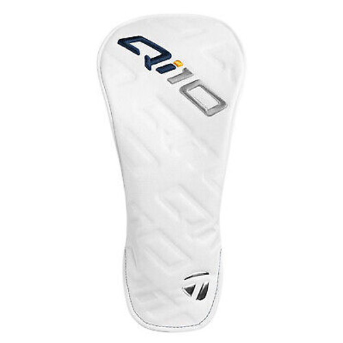 TaylorMade Golf Qi10 Driver Headcover Head Cover Good White/Blue