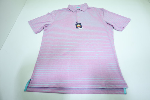 Johnnie-O Golf NEWTON Polo Mens Size Medium JAM Regular New Johnnie-O Golf NEWTON Polo Mens Size Medium JAM Regular New