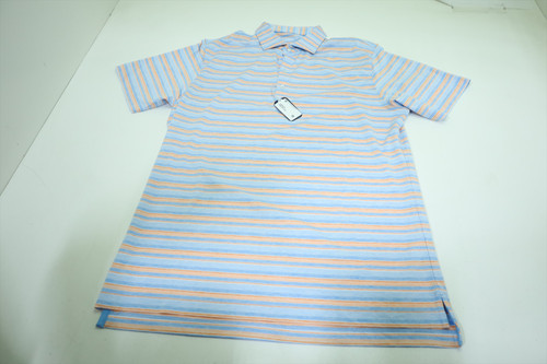 Johnnie-O Golf CONAN Polo Mens Size Medium MALIBLU Regular New