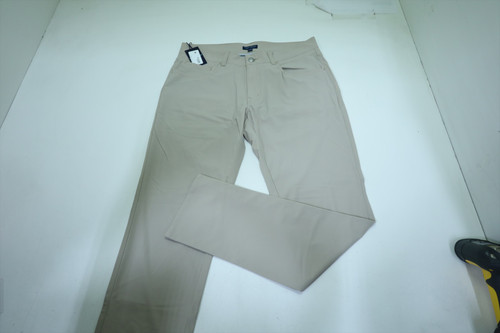 New  PETER MILLAR Golf Solid Pants  Mens Size  W34/L32  KHA Regular  INV12560739