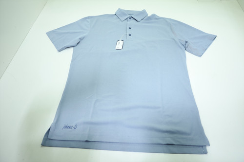 Johnnie-O Golf STREELS Polo Mens Size Medium LAKE Regular New