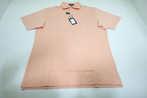 Peter Millar Golf Solid Polo Mens Size Medium PRDSO Regular New
