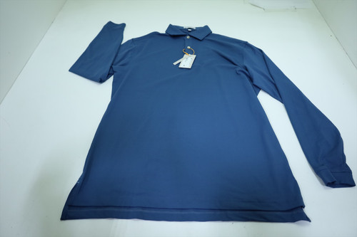 Peter Millar Golf Long Sleeve Polo Mens Size Medium BLHZE New INV12624716 Peter Millar Golf Long Sleeve Polo Mens Size Medium BLHZE New INV12624716