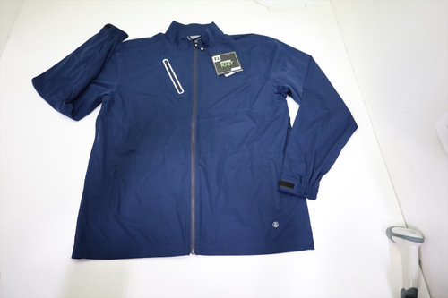 FootJoy Golf Hydroknit Rain Jacket Mens Size Large Navy Regular 1007G New