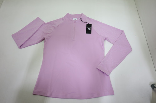 FootJoy Midlayer 1/4 Zip Pullover Womens Size Small Printed ORCH 1010E 01312210 FootJoy Midlayer 1/4 Zip Pullover Womens Size Small Printed ORCH 1010E 01312210