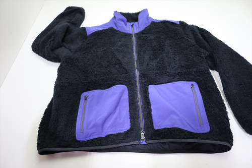 Zero Restriction Golf Sherpa Jacket Womens Size XL Black Regular 1005C New
