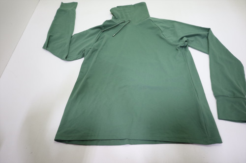 Ralph Lauren RLX Golf Hoodie Sweater Womens Size Large Green 1007E New 01312066
