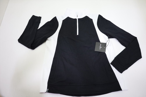 Belyn Key Golf Fairway Pullover Womens Size Small Onyx/Chalk 1007F New 01312159 Belyn Key Golf Fairway Pullover Womens Size Small Onyx/Chalk 1007F New 01312159