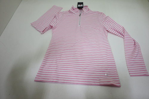 Lohla Sport The Malak Striped Pullover Womens Medium Candy 1007F 01312154