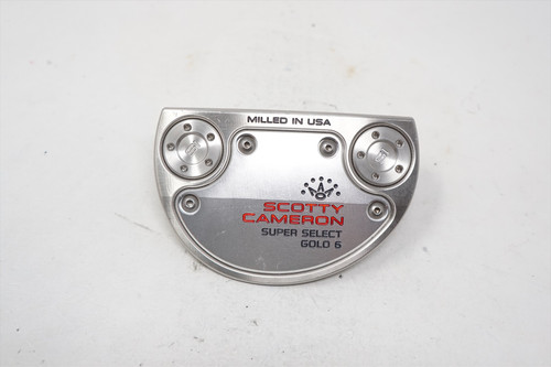 Scotty Cameron 2023 Super Select Golo 6 Putter Club Head Only Inv12675828 Scotty Cameron 2023 Super Select Golo 6 Putter Club Head Only Inv12675828