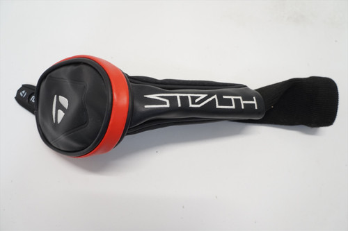 Taylormade Golf Stealth Hybrid Headcover Head Cover Good Black/Red 2022 Taylormade Golf Stealth Hybrid Headcover Head Cover Good Black/Red 2022