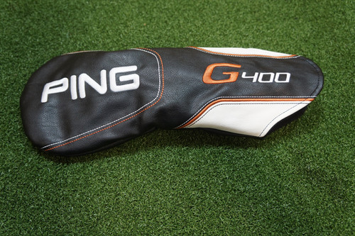 Ping Golf G400 Driver Headcover Head Cover Good Black/White/Orange Ping Golf G400 Driver Headcover Head Cover Good Black/White/Orange