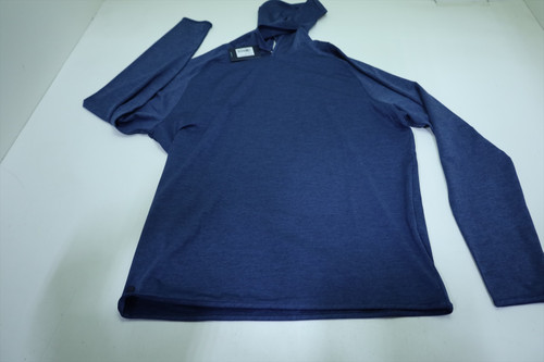 Peter Millar Golf Stealth Hoodie Pullover Mens Size Medium NAVY New INV12625056