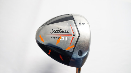 Titleist 907D1 9.5 Degree Driver Stiff Flex Aldila Graphite 0889194 BY6