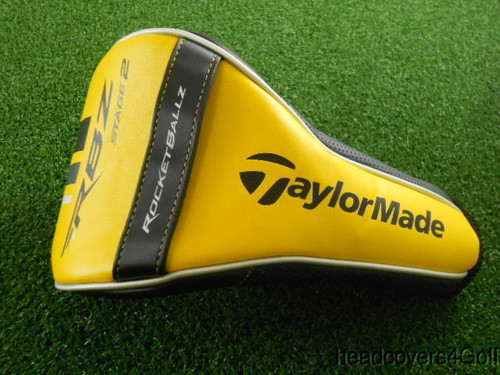 TaylorMade Rocketballz RBZ Stage 2 Driver Headcover Good HA14-4-4 TaylorMade Rocketballz RBZ Stage 2 Driver Headcover Good HA14-4-4