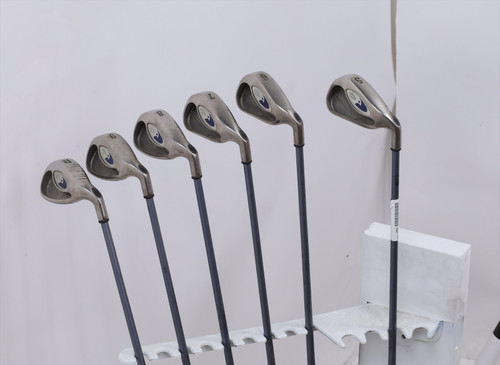 Callaway Hawk Eye Iron Set 5-Pw Regular Flex Stock Graphite 1108728 Good Callaway Hawk Eye Iron Set 5-Pw Regular Flex Stock Graphite 1108728 Good
